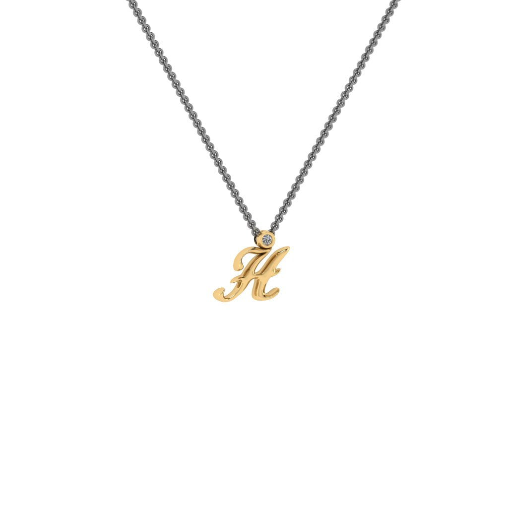 H initial gold