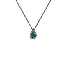 Load image into Gallery viewer, drop pendant turquoise