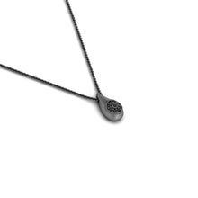 Load image into Gallery viewer, drop pendant black