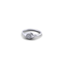Load image into Gallery viewer, evil eye ring silver