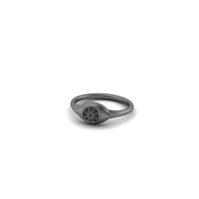 Load image into Gallery viewer, evil eye ring black