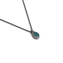 Load image into Gallery viewer, drop pendant turquoise