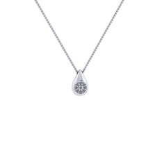 Load image into Gallery viewer, drop pendant silver