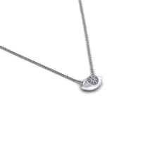 Load image into Gallery viewer, evil eye pendant silver