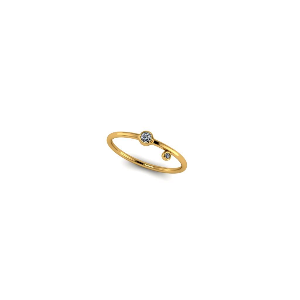 mini gold ring 2