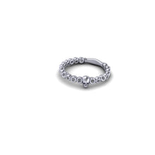Load image into Gallery viewer, mini silver ring 9