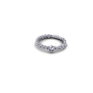mini silver ring 9